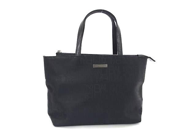 1円 ■美品■ BALENCIAGA バレンシアガ ナイロン ハンドバッグ トートバッグ レディース ブラック系 FC2421の画像1