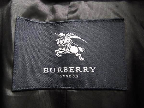 1円 BURBERRY バーバリー コットン×ポリエステル コート アウター 上着 洋服 メンズ ダークグレー系 AW4840の画像3