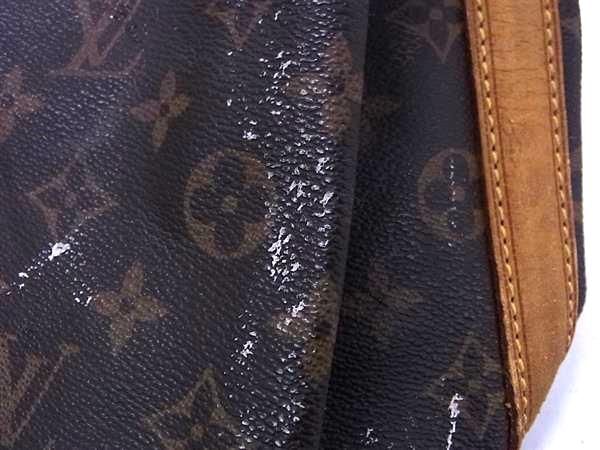 1円 LOUIS VUITTON ルイヴィトン M42226 モノグラム プチノエ 巾着型 ワンショルダーバッグ 肩掛け レディース ブラウン系 BJ1570_画像7