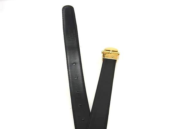 1円 ■美品■ LOUIS VUITTON ルイヴィトン M6832Q エピ サンチュールクラシック ベルト 表記サイズ 85/34 ブラック系 FC3920の画像3