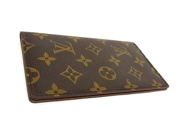 1円 ■美品■ LOUIS VUITTON ルイヴィトン R20503 モノグラム アジェンダポッシュ 手帳カバー アドレス帳 ブラウン系 FC2219_画像2