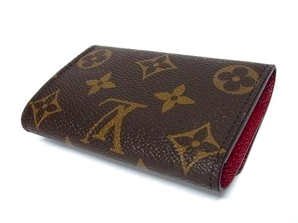 1円 ■極美品■ LOUIS VUITTON ルイヴィトン M60701 モノグラム ミュルティクレ6 6連 キーケース 鍵入れ レディース ブラウン系 FC4043の画像2