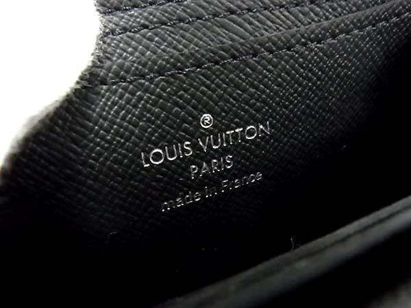 1円 ■美品■ LOUIS VUITTON ルイヴィトン N63076 ダミエグラフィット ジッピー コインケース コインパース 小銭入れ ブラック系 FC3626の画像4