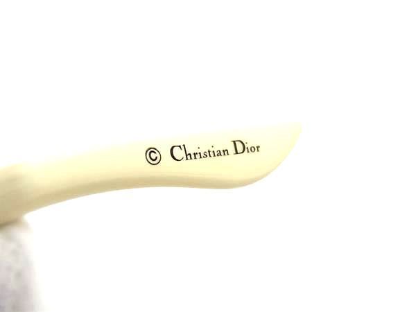 1円 ■極美品■ ChristianDior ディオール N5A02 62□20 125 サングラス メガネ 眼鏡 レディース アイボリー系 AX5257の画像5