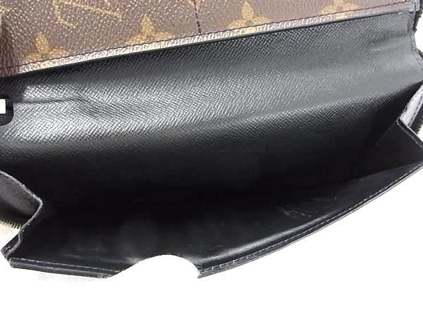 1円 ■美品■ LOUIS VUITTON ルイヴィトン M60109 モノグラムマカサー ジッピーウォレット ヴェルティカル 長財布 ブラウン系 AY1180_画像4