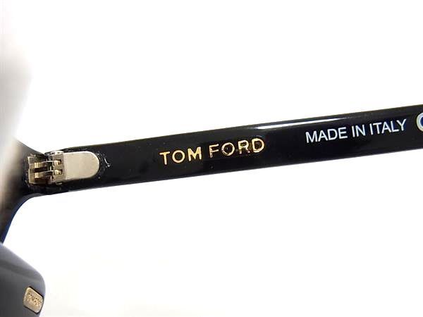 1円 ■美品■ TOM FORD トムフォード TF5037 B5 48□20 140 度入り メガネ 眼鏡 めがね レディース メンズ ブラック系 AY1309の画像4