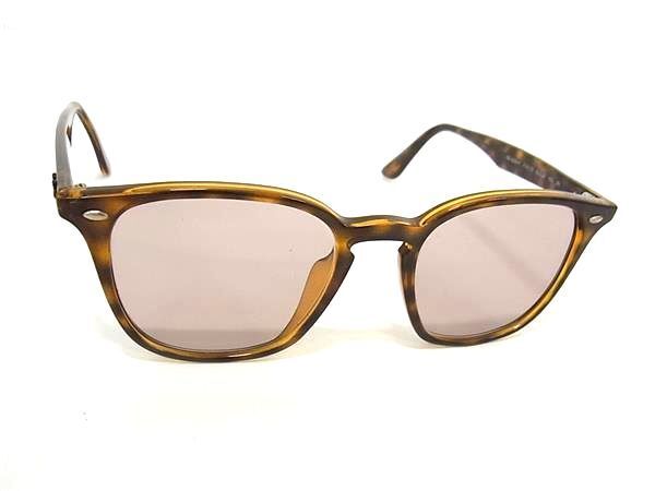 1円 ■美品■ Ray-Ban レイバン RB 4258-F 710/73 52□20 150 3N べっ甲調 サングラス メガネ 眼鏡 メンズ レディース ブラウン系 AY1298_画像1