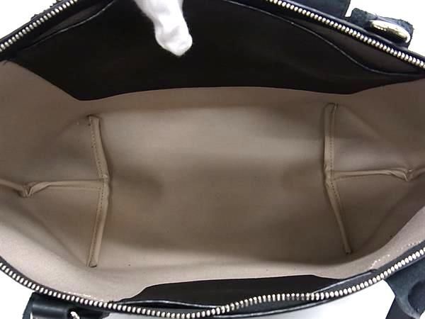 1円 ■極美品■ LONGCHAMP ロンシャン ルプリアージュキュイール レザー 2WAY トートバッグ ショルダー 斜め掛けかばん ブラック系 AW6847の画像5