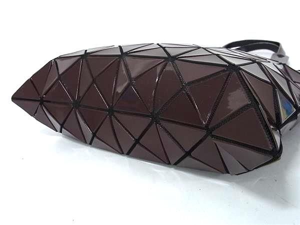 1円 BAO BAO ISSEY MIYAKE バオバオイッセイミヤケ ルーセント PVC トートバッグ ショルダー レディース ブラウン系 AW6939の画像4