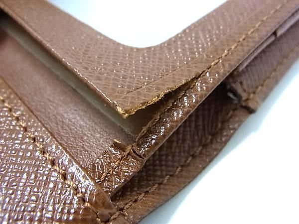 1円 LOUIS VUITTON ルイヴィトン M60530 モノグラム ジャポンサンガプール 二つ折り カードケース 名刺入れ ブラウン系 BF7207_画像6