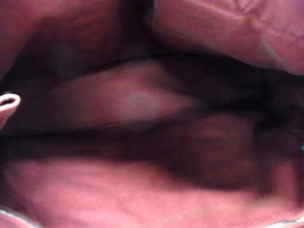 1円 ■美品■ HERMES エルメス フールトゥMM キャンバス シルバー金具 ハンドバッグ トートバッグ メンズ レディース レッド系 AW6811の画像5