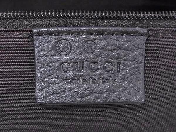 1円 GUCCI グッチ 336650 GGインプリメ PVC×レザー ワンハンドル ハンドバッグ レディース ブラウン系 FC4859_画像6