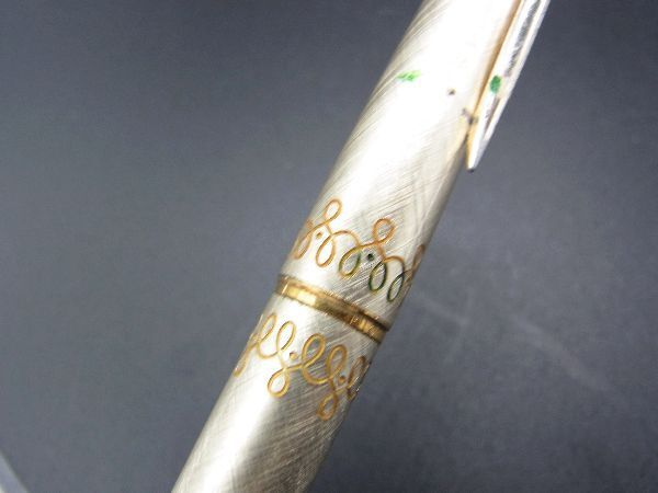 PILOT パイロット ペン先18K 18金 750 万年筆 筆記用具 文房具 ステーショナリー シルバー系×ゴールド系 DE2051の画像5