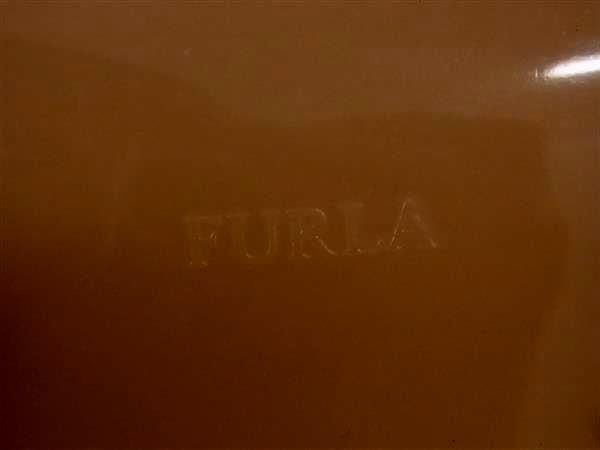 1円 ■美品■ FURLA フルラ キャンディバッグ ラバー ボストンバッグ ハンドバッグ レディース ベージュ系×ピンク系 FA4743の画像6