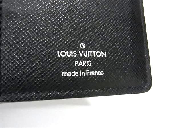 1円 LOUIS VUITTON ルイヴィトン N62665 ダミエグラフィット ポルトフォイユ ブラザ 二つ折り 長財布 ウォレット ブラック系 FA3857の画像6