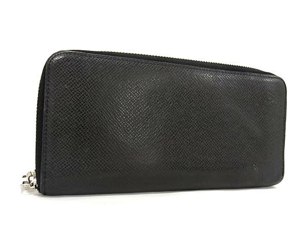 1円 ■美品■ LOUIS VUITTON ヴィトン M32822 タイガ ジッピーウォレット ヴェルティカル ラウンドファスナー 長財布 ブラック系) AW4845の画像1