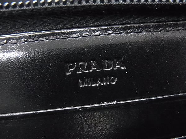 1円 ■美品■ PRADA プラダ テスートナイロン ラウンドファスナー 長財布 ウォレット 小銭入れ 札入れ レディース ピンク系 FC0938_画像5