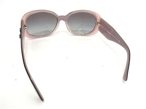 1円 CHANEL シャネル 5113-A カメリア サングラス メガネ 眼鏡 レディース ブラック系×ピンク系 AW5687の画像2