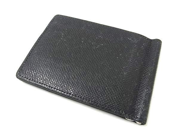 1円 LOUIS VUITTON ルイヴィトン M62978 タイガ ポルトフォイユ パンス 二つ折り 財布 ウォレット メンズ ブラック系 FA4946の画像2