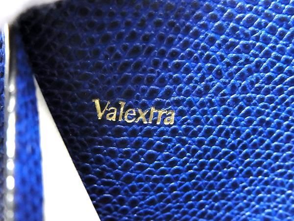 1円 ■極美品■ Valextra ヴァレクストラ レザー カードケース カード入れ 名刺入れ レディース メンズ ブルー系 FA4958の画像4