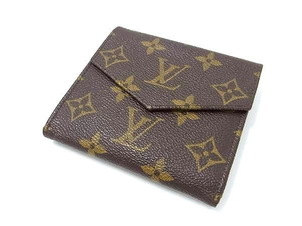 1円 ■極美品■ LOUIS VUITTON ルイヴィトン M61660 モノグラム ポルトモネビエ カルトクレディ 三つ折り 財布 ブラウン系 FA5435の画像2