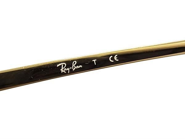 1円 ■美品■ Ray-Ban レイバン RB 3387 001/13 64□15 3N サングラス メガネ 眼鏡 レディース メンズ ゴールド系 AX4063_画像3