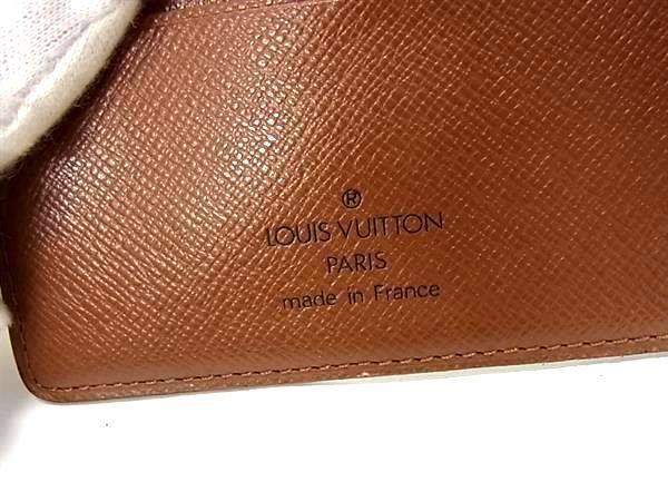 1円 ■極美品■ LOUIS VUITTON ヴィトン M60895 モノグラム ポルトフォイユ ミュルティプル 二つ折り 財布 ウォレット ブラウン系 FA3265の画像5