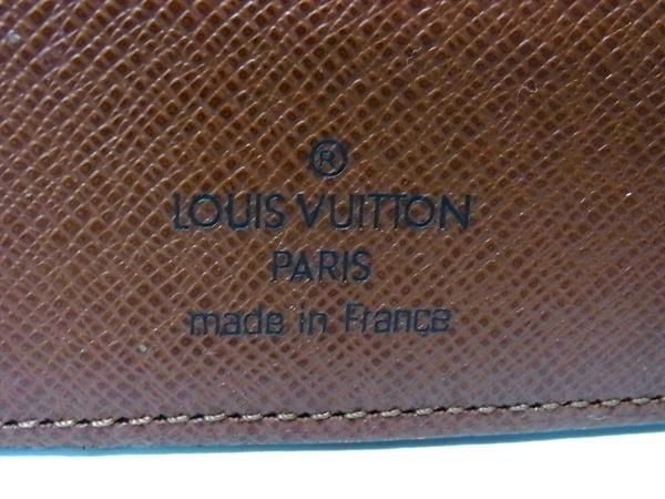 1円 ■極美品■ LOUIS VUITTON ルイヴィトン M61823 モノグラム ポルト バルール カルト クレディ 財布 ウォレット ブラウン系 FA2490_画像6