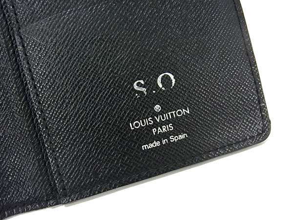 1円 ■美品■ LOUIS VUITTON ルイヴィトン M60622 エピ ポルトフォイユ ブラザ 二つ折り 長財布 ウォレット メンズ ブラック系 FA3276の画像6