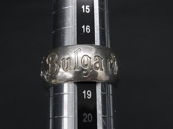 1円 BVLGARI ブルガリ セーブザチルドレン SV925 リング 指輪 アクセサリー 表記サイズ 57 (約17号) メンズ シルバー系 AW6223の画像3