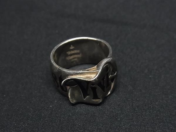 1円 Vivienne Westwood ヴィヴィアンウエストウッド ベルト リング 指輪 アクセサリー レディース メンズ 約12号 シルバー系 AW7493
