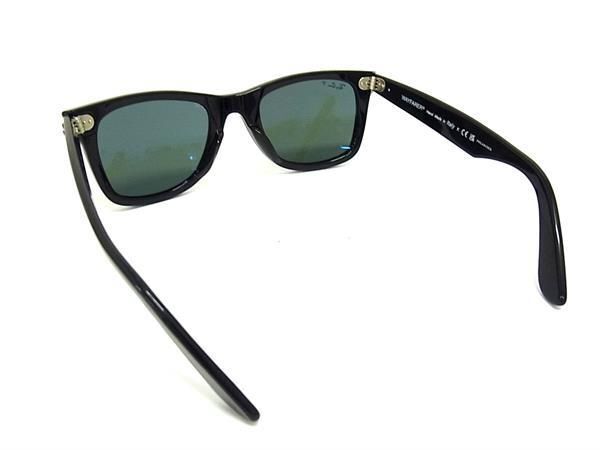 1円 ■極美品■ Ray-Ban レイバン 2140-F 901/58 ウェイファーラー サングラス メガネ 眼鏡 メンズ ブラック系 FA5475の画像2