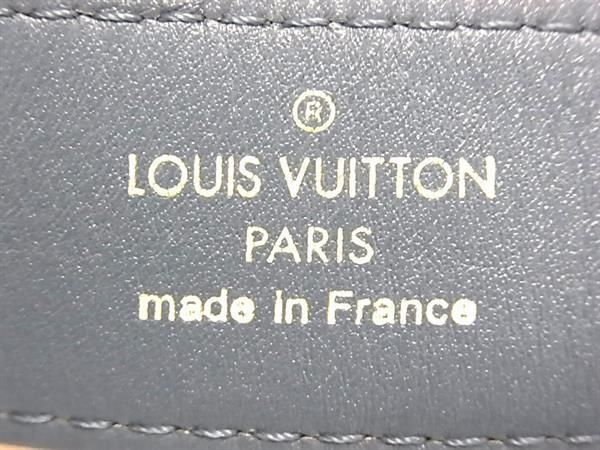 1円 ■美品■ LOUIS VUITTON ルイヴィトン スハリ サンチュール ラージ スタッズ ベルト 表記サイズ80/32 ブルーグレー系 FA1668の画像5