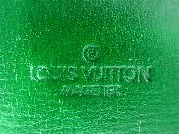 1円 ■新品同様■ LOUIS VUITTON ルイヴィトン M63704 エピ キュベット スプール コインケース カードケース 小銭入れ グリーン系 FC1090の画像4