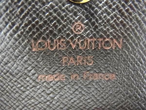 1円 ■美品■ LOUIS VUITTON ルイヴィトン N61652 ダミエ ポルトモネ ビエ カルトクレディ 三つ折り 財布 ウォレット ブラウン系 FB0136の画像7