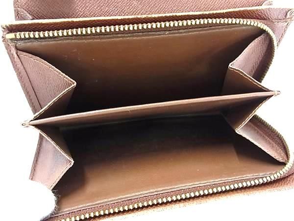 1円 LOUIS VUITTON ルイヴィトン M61730 モノグラム ポルトモネビエ トレゾール 二つ折り 財布 ウォレット レディース ブラウン系 FB0129の画像5