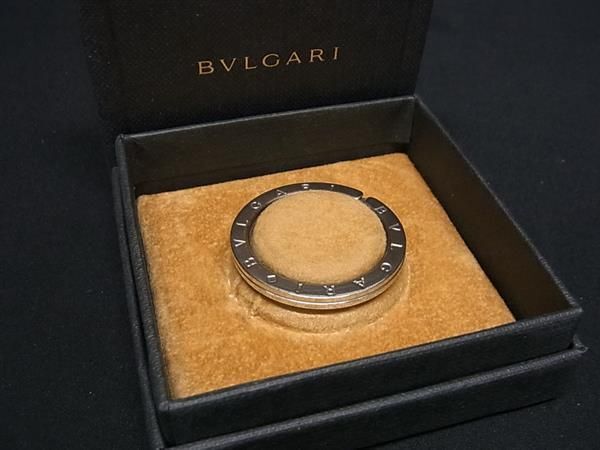 1円 ■美品■ BVLGARI ブルガリブルガリ SV925 キーリング ペンダントトップ ネックレストップ レディース メンズ シルバー系 BJ2126の画像1