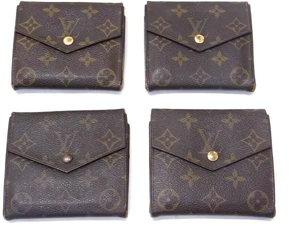 1円 LOUIS VUITTON ルイヴィトン モノグラム ポルトモネビエ カルトクレディ 三つ折り 財布 ウォレット 9点セット まとめ売り DA7541の画像5