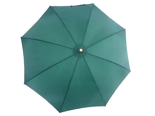 # as good as new # GLOBE TROTTER glove Toro ta- long umbrella high class umbrella umbrella rain goods rainwear men's lady's green group FA1267
