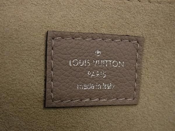 ■新品同様■ LOUIS VUITTON ルイヴィトン R99760 キュイールトリヨン ポシェットジュールPM クラッチバッグ グレージュ系 BG7672_画像7