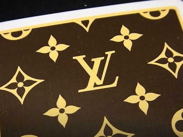1円 ■極美品■ LOUIS VUITTON ルイヴィトン モノグラム ケース付き トランプ テーブルゲーム カードゲーム ブラウン系 AW4178