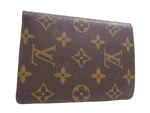 1円 ■美品■ LOUIS VUITTON ルイヴィトン M61619 モノグラム ポルトビエ アイデンティティ 二つ折り 財布 ウォレット ブラウン系 FB0331の画像1