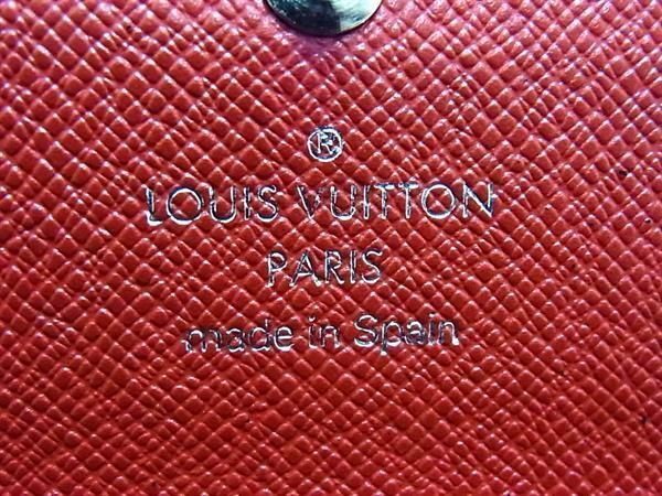 1円 ■美品■ LOUIS VUITTON ルイヴィトン M63577 エピ ポシェット ポルトモネ クレディ 二つ折り 長財布 カスティリアンレッド AW7339の画像5