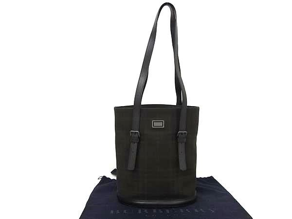 1 иен # прекрасный товар # BURBERRY Burberry кожа большая сумка плечо плечо .. женский оттенок коричневого BF7614