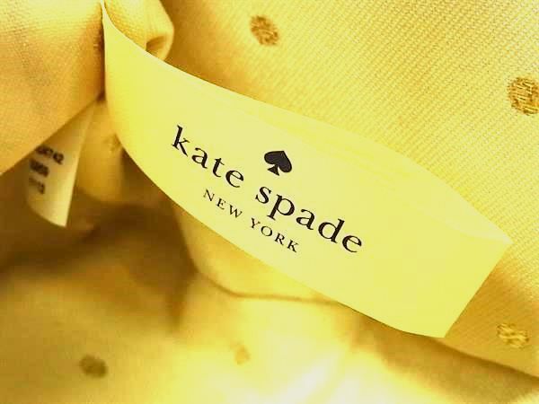 1円 ■極美品■ kate spade ケイトスペード PXRU4742 CARカゴバッグ ストロー ハンドバッグ レディース メンズ ブラウン系 FC2651_画像6