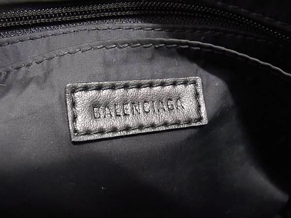 1 иен BALENCIAGA Balenciaga 673176 нейлон парусина мульти- кейс мульти- сумка бардачок мужской женский оттенок черного BG7879