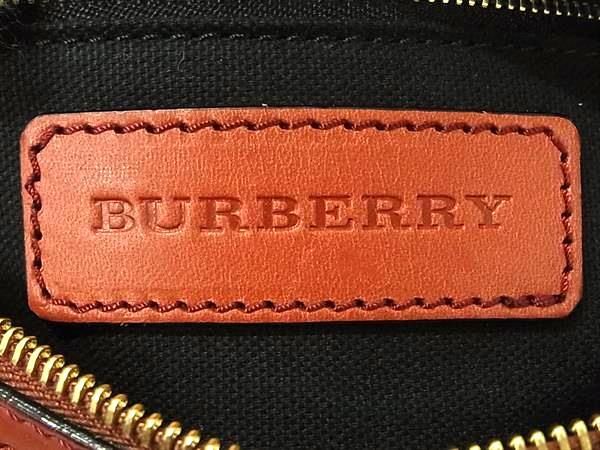 1円 ■極美品■ BURBERRY バーバリー ノバチェック キャンバス 2WAY ハンドバッグ ショルダー 斜め掛けかばん ブラウン系 FA6016の画像6