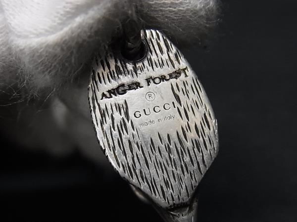 1円 ■美品■ GUCCI グッチ アンガーフォレスト SV925 ペンダントトップ ネックレスチャーム アクセサリー シルバー系 BF7017の画像4