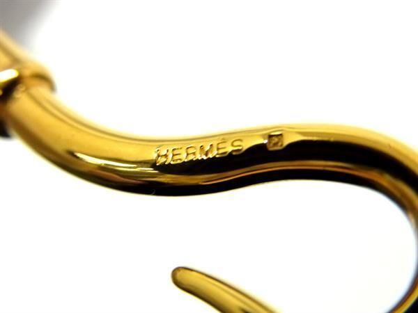 1円 ■極美品■ HERMES エルメス ジャンボ レザー ゴールド金具 ブレスレット アクセサリー レディース ブラウン系 FA4927の画像3