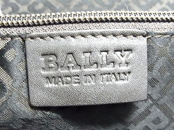 1 иен BALLY Bally кожа большая сумка ручная сумка портфель женский мужской оттенок коричневого × оттенок красного AW8610